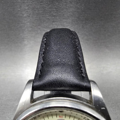 Wenger Swiss Military Watch Men 40mm Cream Dial Steel Date 79103 New Battery CH4