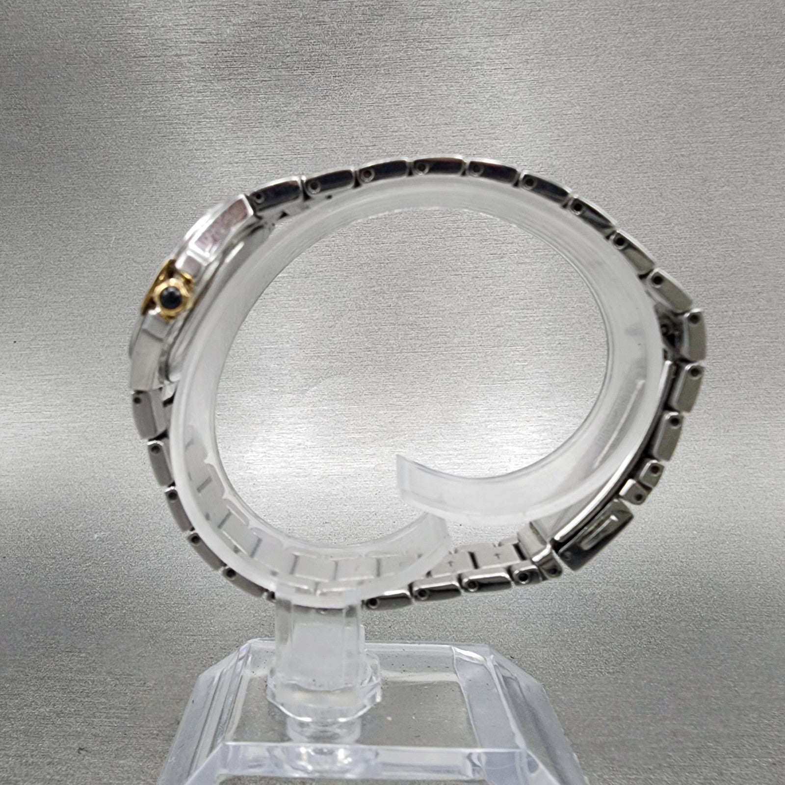 Seiko Watch Women 27mm MOP Dial Two To Date Round Diamonds 7n820CG0 New Batt7