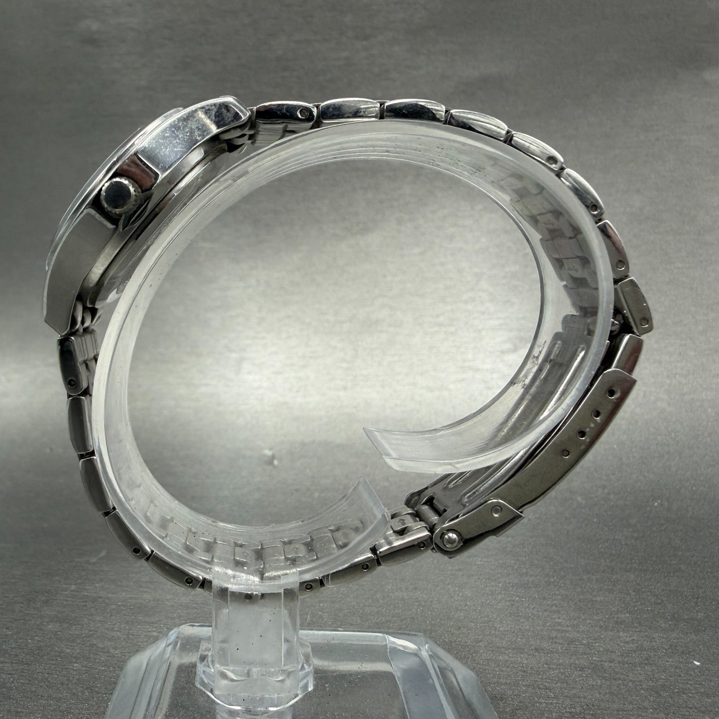 Invicta Watch Women 28mm Salmon Dial Silver Tone Date Round 3594 New Battery6