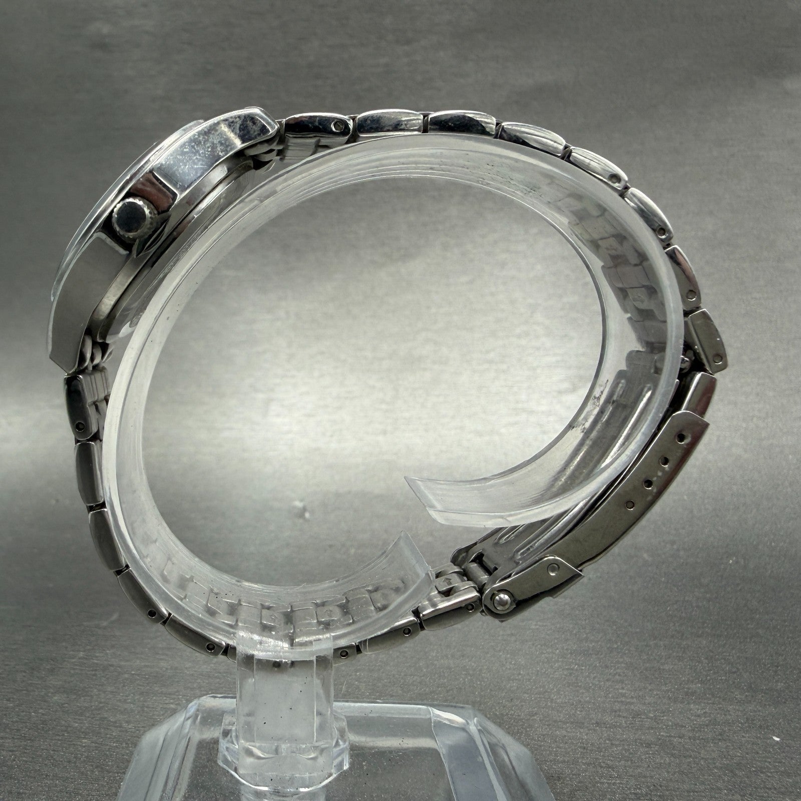 Invicta Watch Women 28mm Salmon Dial Silver Tone Date Round 3594 New Battery6