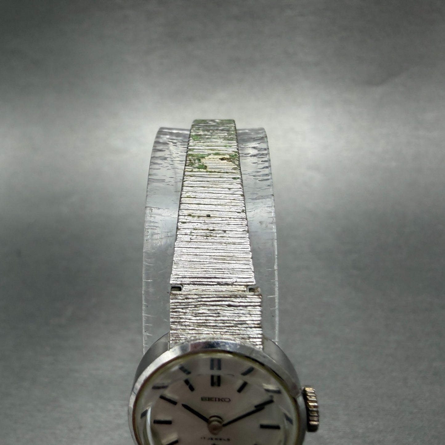 Seiko Watch Women 18mm Silver Dial Silver Tone Round Manual 11-0760 Runs Vintage4