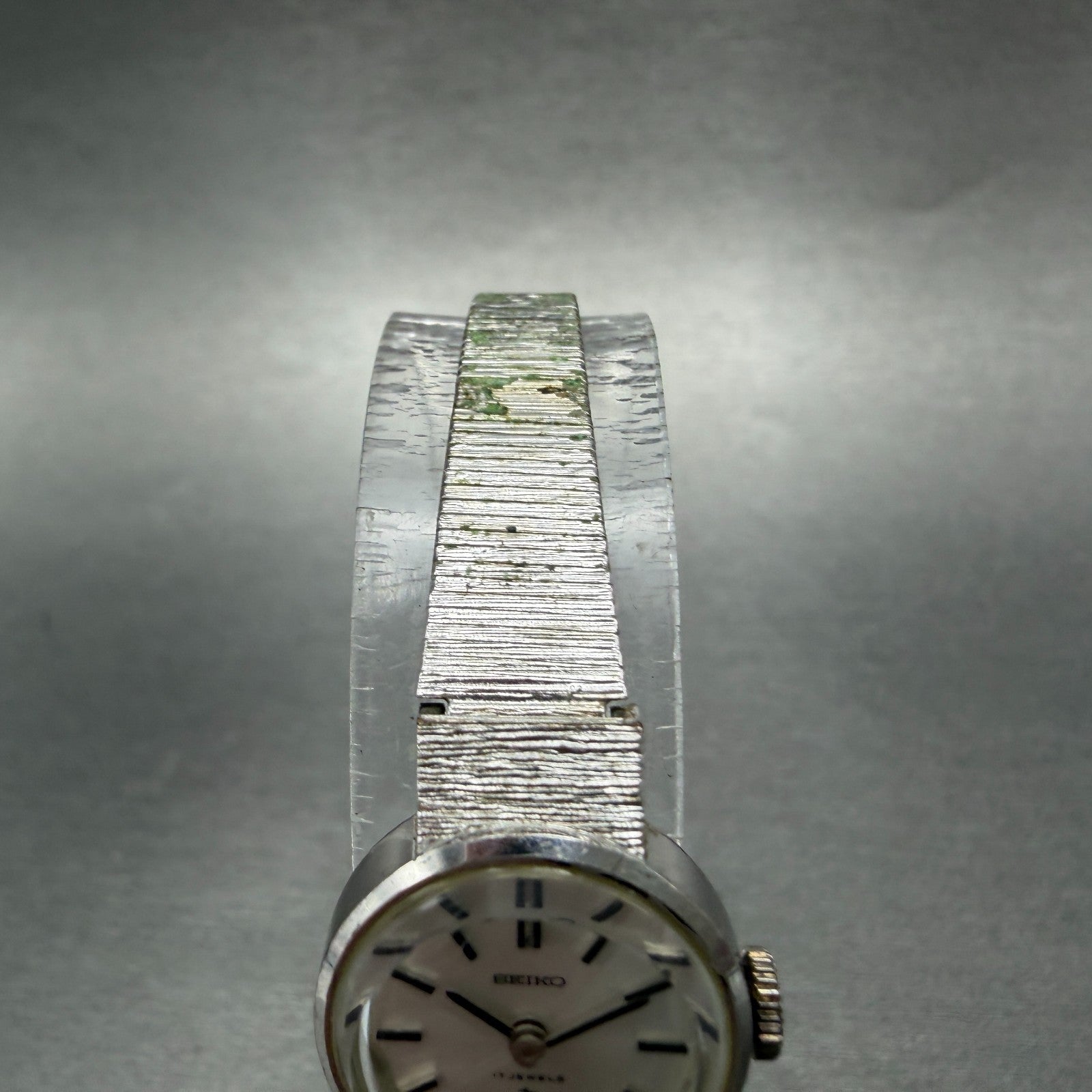 Seiko Watch Women 18mm Silver Dial Silver Tone Round Manual 11-0760 Runs Vintage4