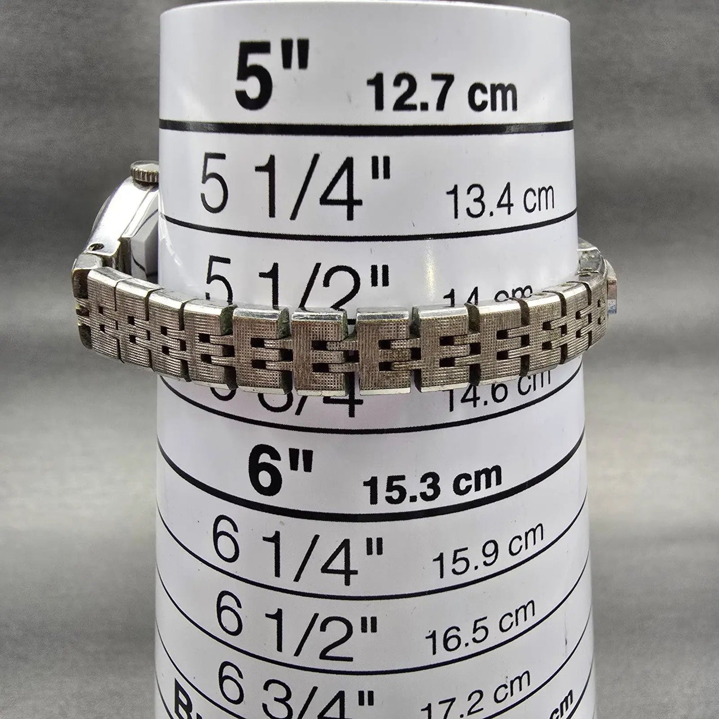 Seiko Watch Women 17mm Silver Dial Silver Tone Round 11-0639 Manual Wind Works9