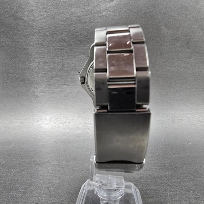 Victorinox Swiss Army Officer Watch Men 41mm Silver Dial Silver Date New Battery7