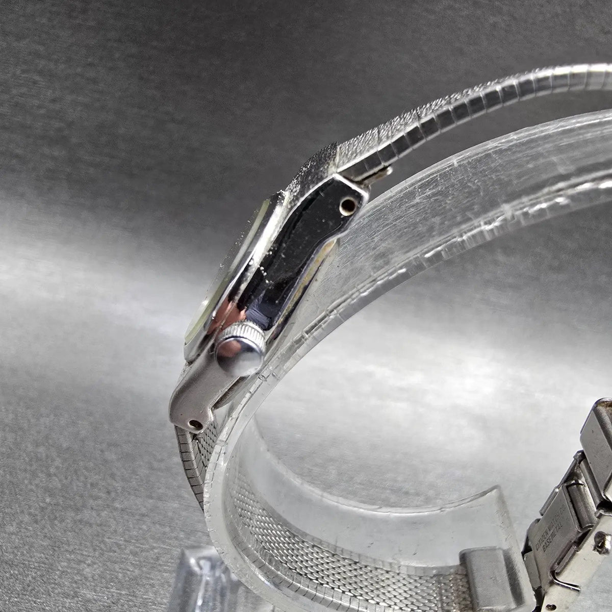 Citizen CQ Watch Women 17mm Silver Dial Silver Tone Round 3220-891244 New Batt F2