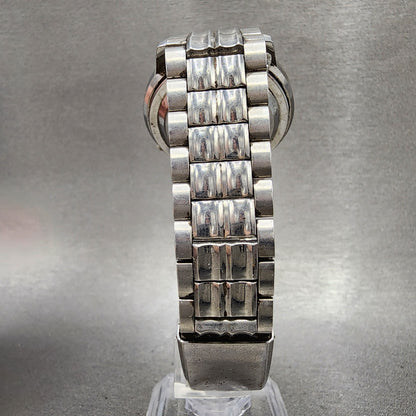Seiko Sports Matic Watch Men 36mm Silver Dial Silver Tone J13058 PARTS8