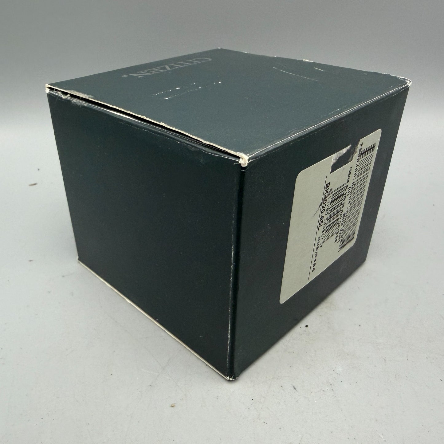 Citizen Presentation Watch Box Case Gray Cardboard Round 2000's 2010's9