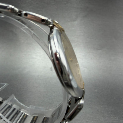 Rado Watch Men 32mm Champagne Dial Two Tone Date Round 160.3568.2 PARTS Vintage4