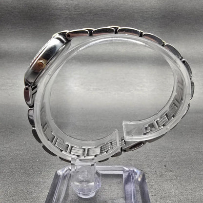 Citizen Eco-Drive Watch Women 18mm MOP Dial Gemmed Oval B023-S019214 Works6