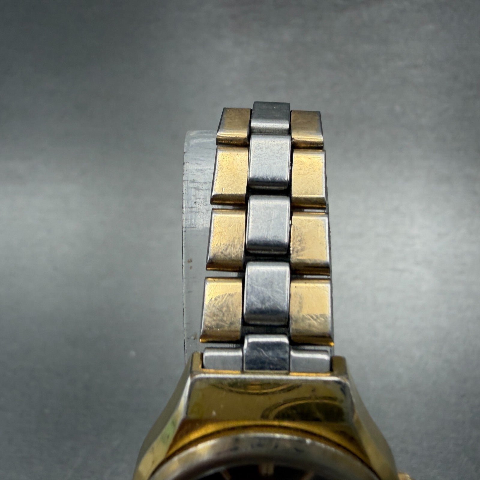 Seiko Automatic Watch Women 25mm Brown Dial Two Tone Daydate 2906-0249 Runs4