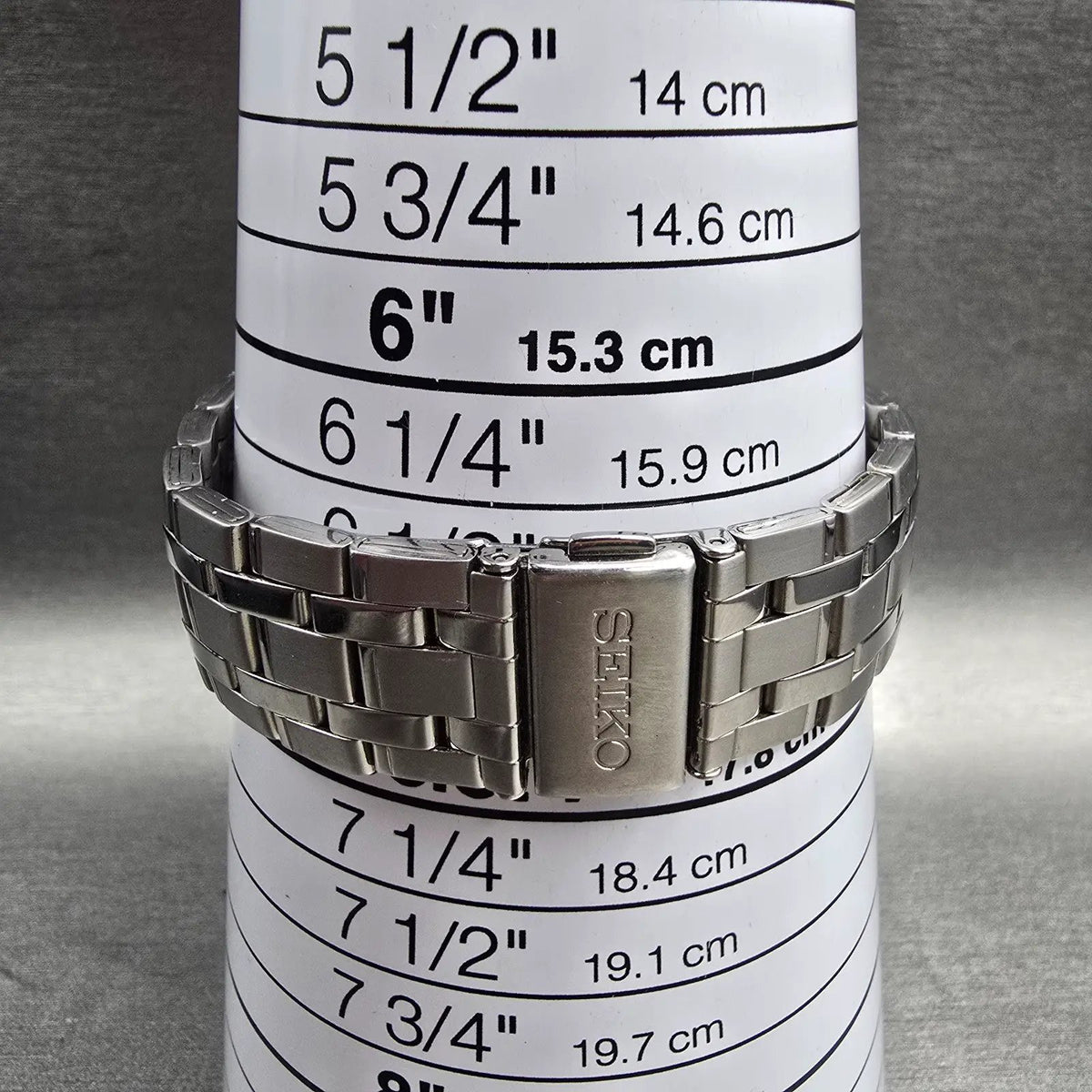 Seiko Watch Men 34mm White Dial Silver Round 7N01-0DM0 New Battery Bracelet JDM9
