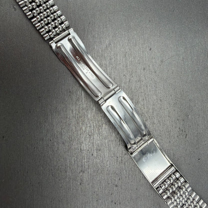 Seiko Beads Of Rice Bracelet 18mm Stainless Steel Japan Vintage NO ENDLINKS15