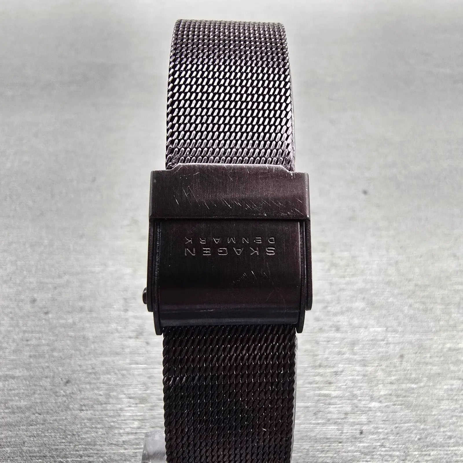 Skagen Watch Women 23mm MOP Dial Brown Tone Gemmed Rectangle 396XXSM New Battery7