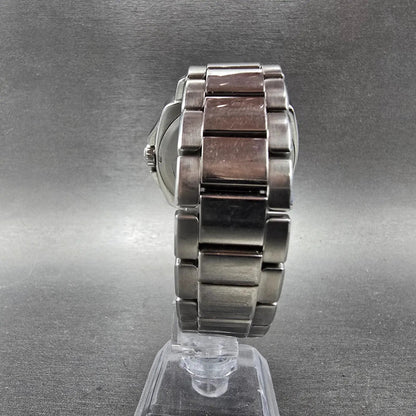 Coach Watch Men 42mm Black Dial Stainless Steel Small Seconds New Battery7