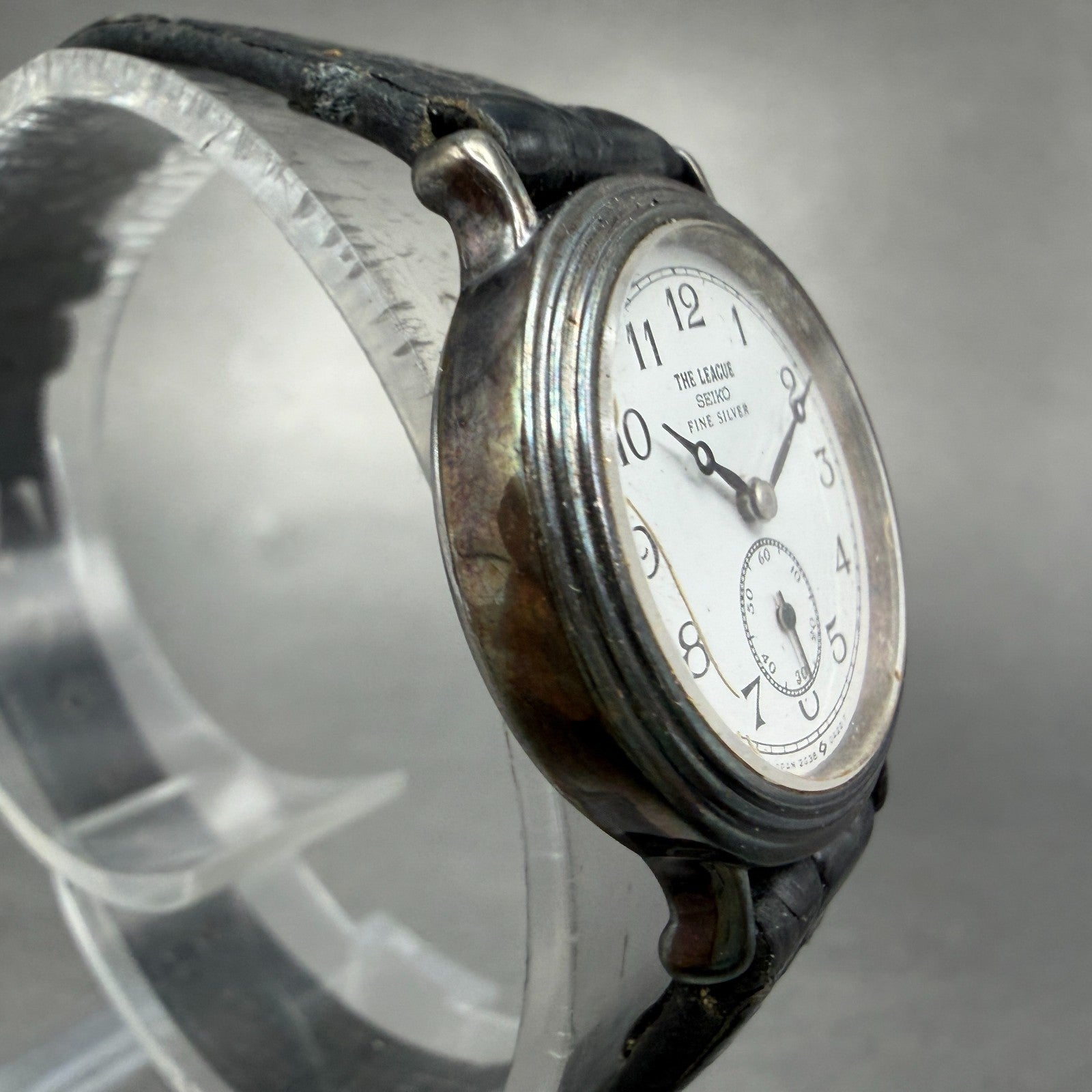 Seiko The League Watch Women 25mm White Dial Fine Silver 2G38-0A20 New Battery3