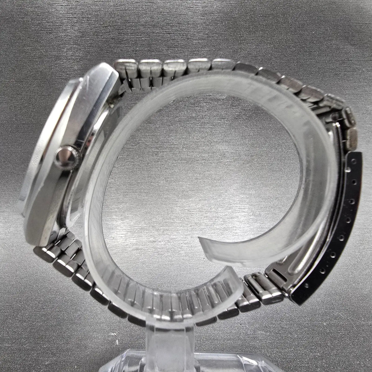 Seiko Digital Watch Men 36mm Steel Month Date Vintage 0532-5009 PARTS VTG7