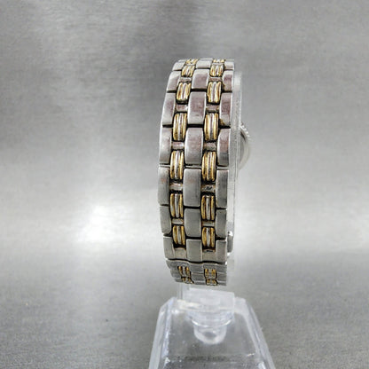Seiko Watch Women 27mm MOP Dial Two Tone Date Round 7N820BR0 New Battery7