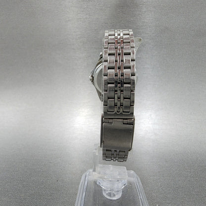 Citizen Q&Q Watch Women 26mm White Dial Silver Tone Round New Battery7
