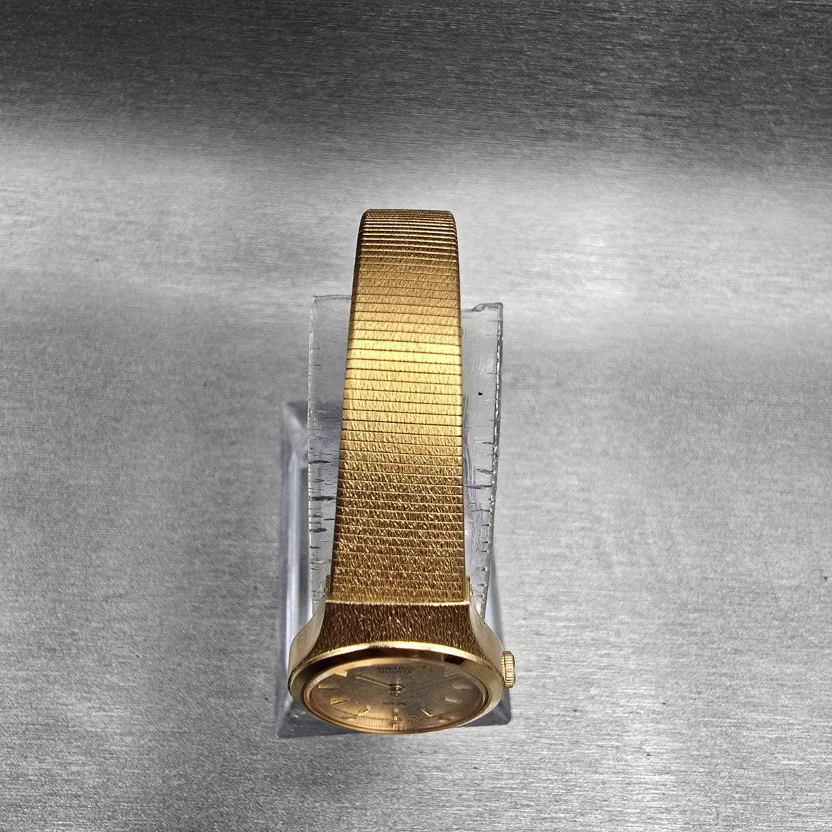 Seiko SX Watch Women 19mm Gold Dial Gold Tone Round 2Y00-0010 New Battery4