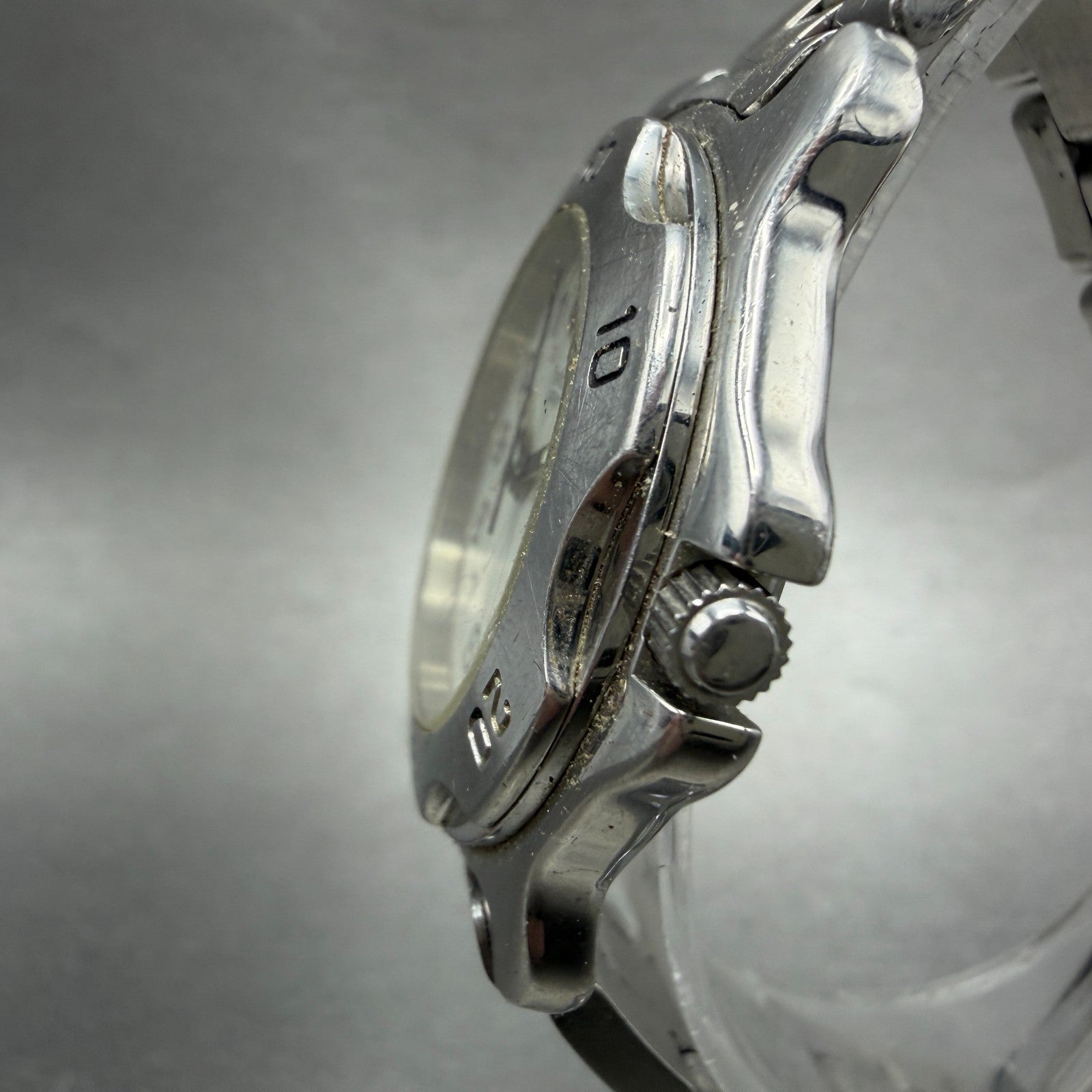 Victorinox Swiss Army Officer Watch Women 34mm White Dial Steel Date PARTS3