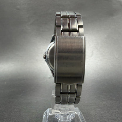 Seiko Alba Watch Men 35mm White Dial Silver Tone Round V501-0DP0 New Battery7