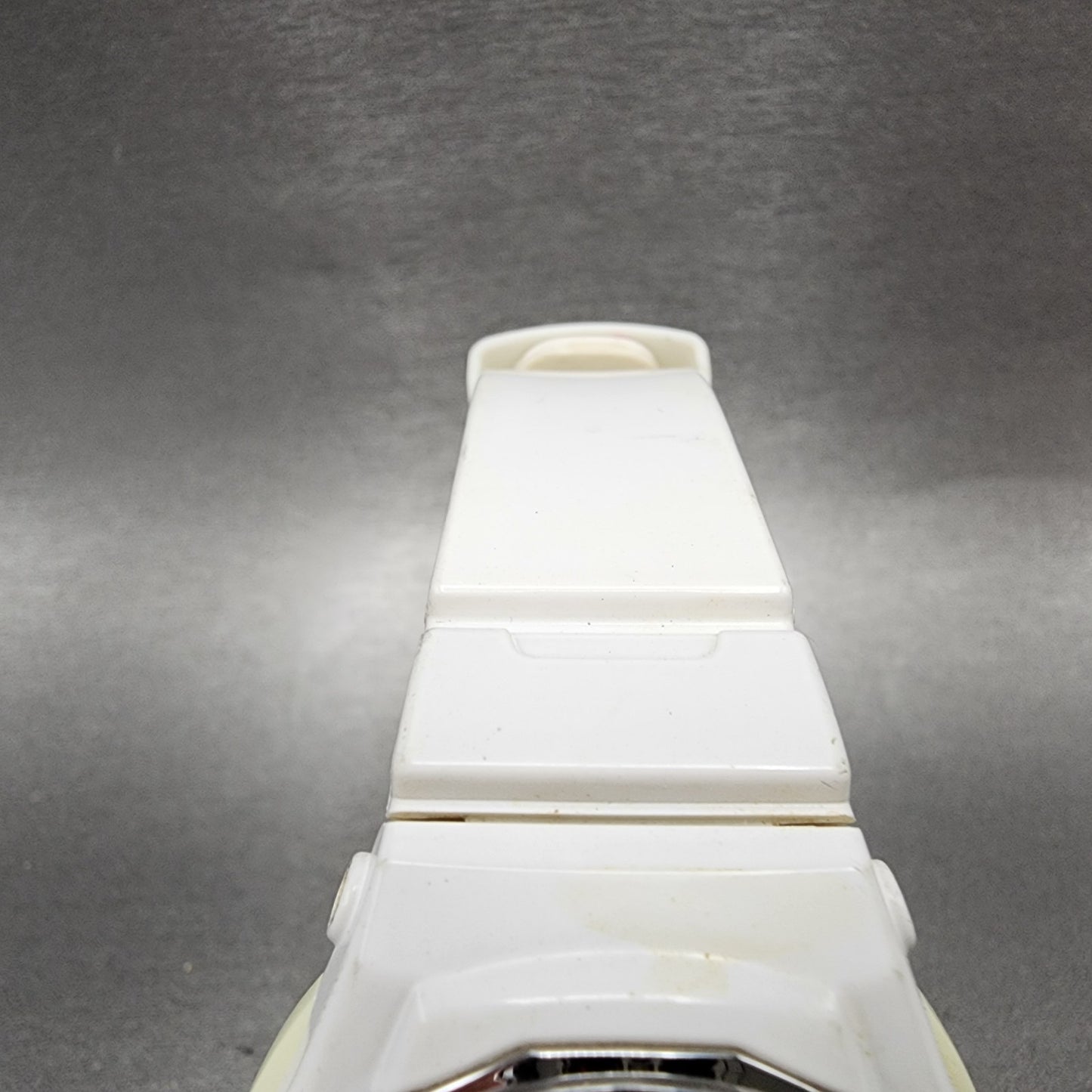 Casio BabyG Watch Women 38mm White Dial White Case Round BGA101 New Battery4