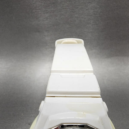 Casio BabyG Watch Women 38mm White Dial White Case Round BGA101 New Battery4