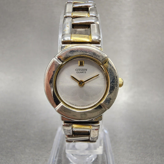Citizen Watch Women 22mm Silver Dial Two Tone Round 5920K15656 New Battery0