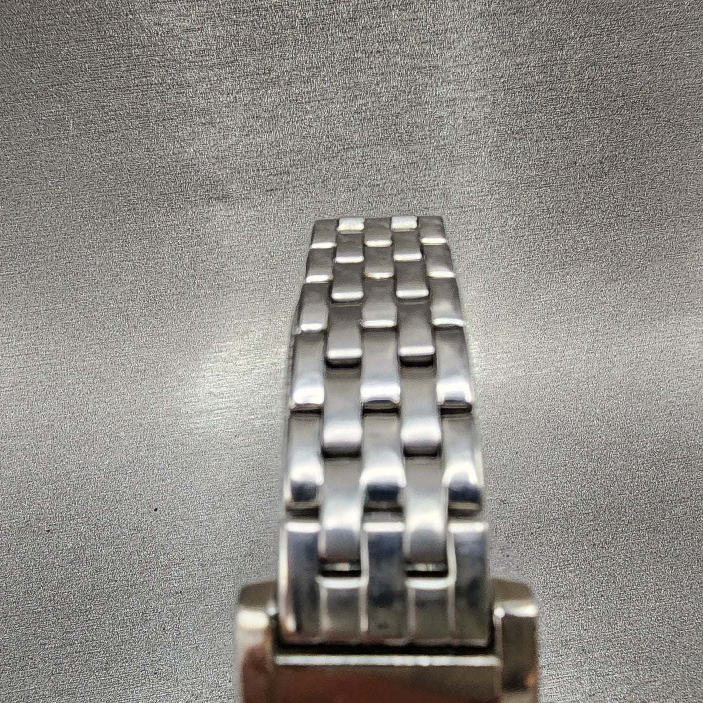 Citizen Tank Watch Women 21mm Blue Dial Silver Tone Rectangle New Battery4