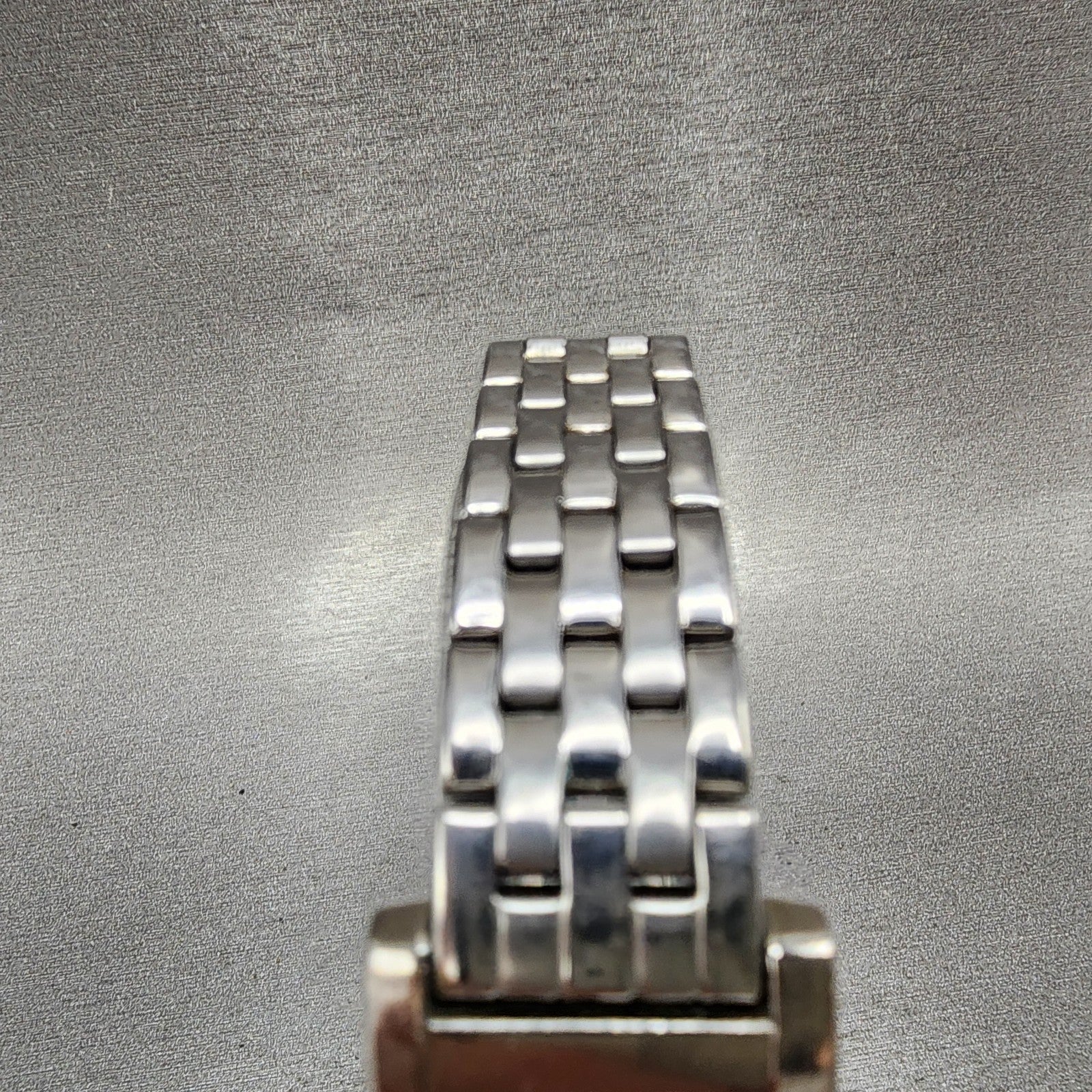 Citizen Tank Watch Women 21mm Blue Dial Silver Tone Rectangle New Battery4