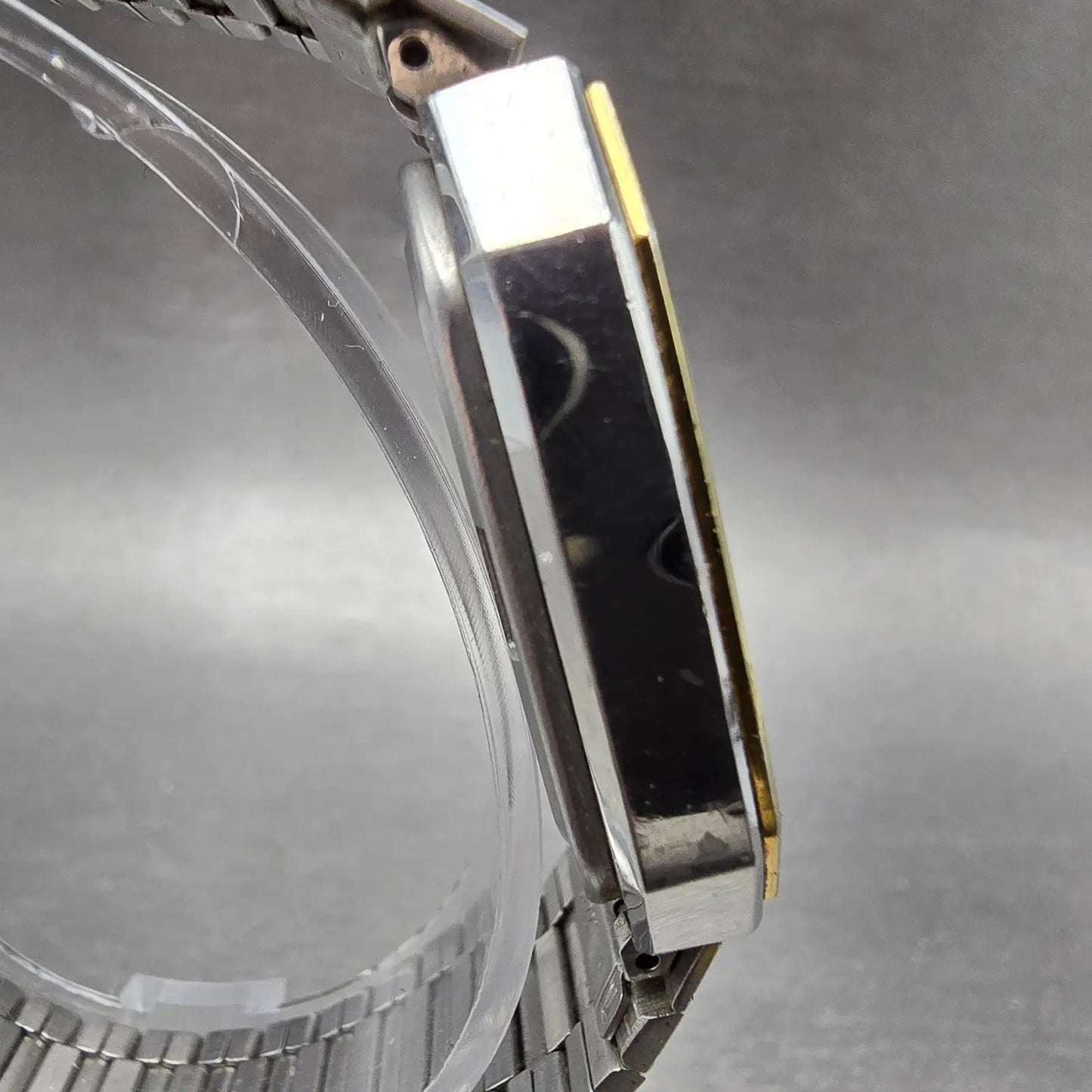 Citizen CQ Analog Digital Watch Men 32mm Black Dial Two Tone 8950-084985  PARTS4