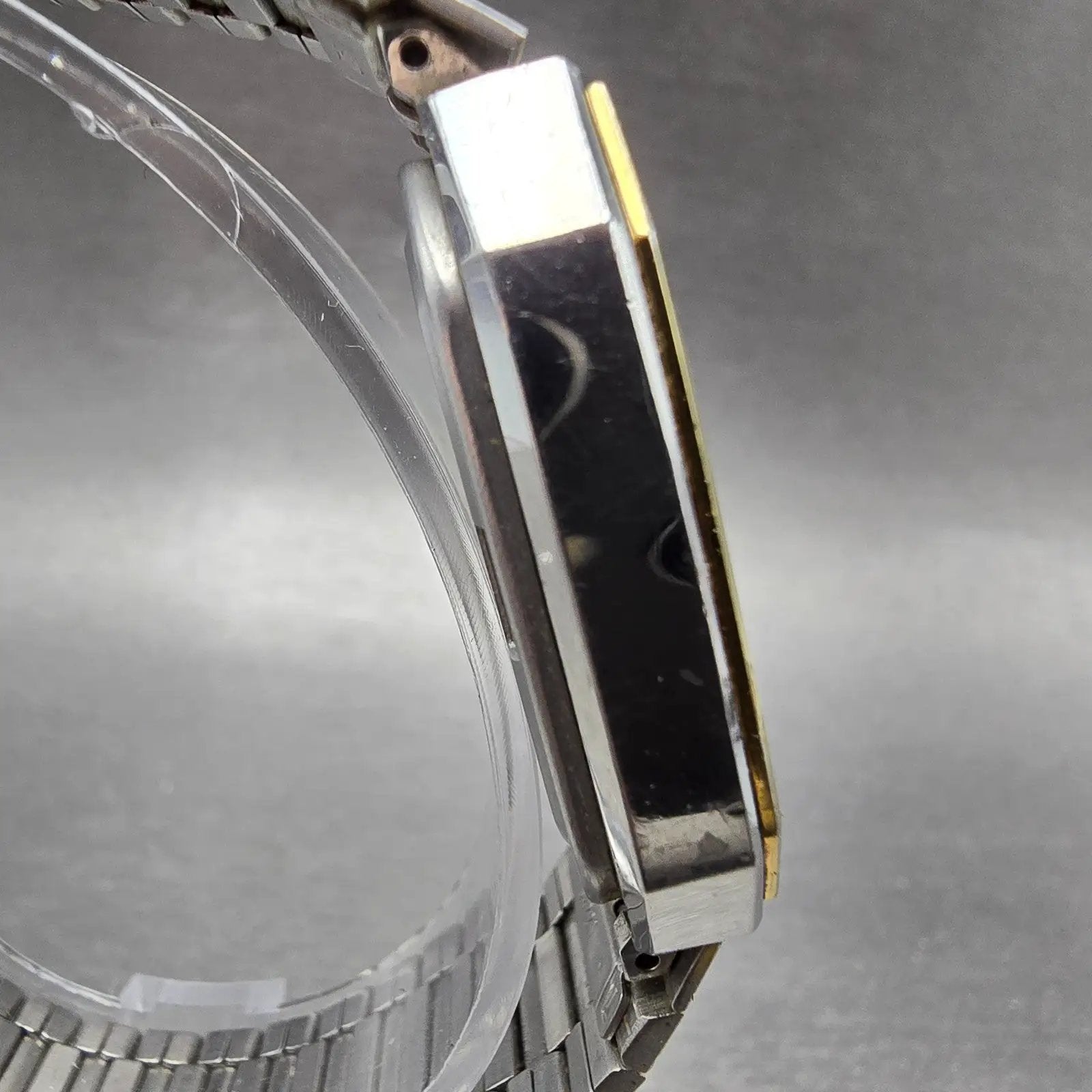 Citizen CQ Analog Digital Watch Men 32mm Black Dial Two Tone 8950-084985  PARTS4