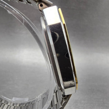 Citizen CQ Analog Digital Watch Men 32mm Black Dial Two Tone 8950-084985  PARTS4