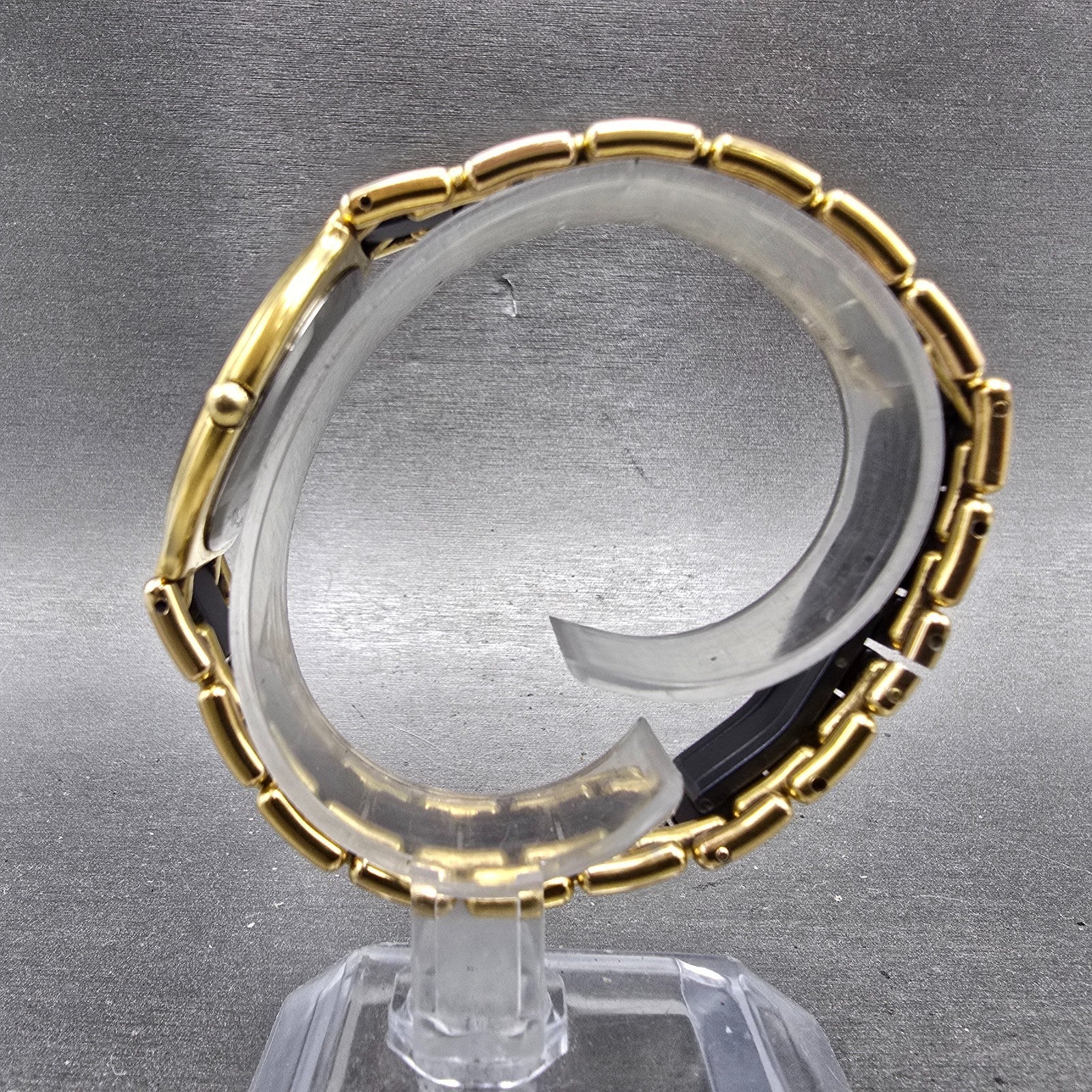 Movado Museum Watch Men 33mm Blue Dial Gold Tone Round 88.33.874 New Battery AD6