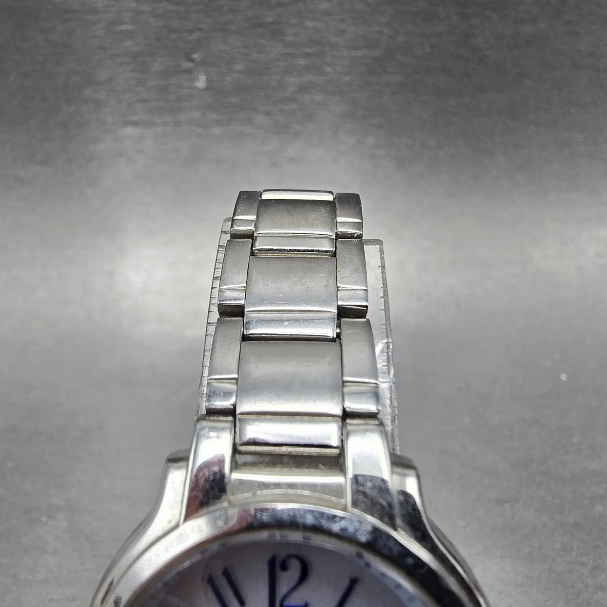 ALBA Ingenu Watch Women 27mm Blue Dial Silver Tone  Round V181-0BN0 Solar LPF4