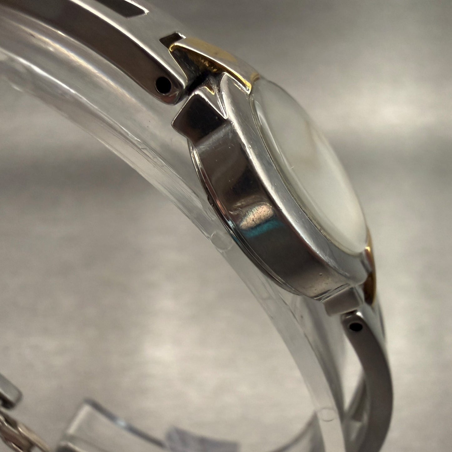Seiko Watch Women 20mm Silver Dial Two Tone Round 1N00-0GM0 New Battery3