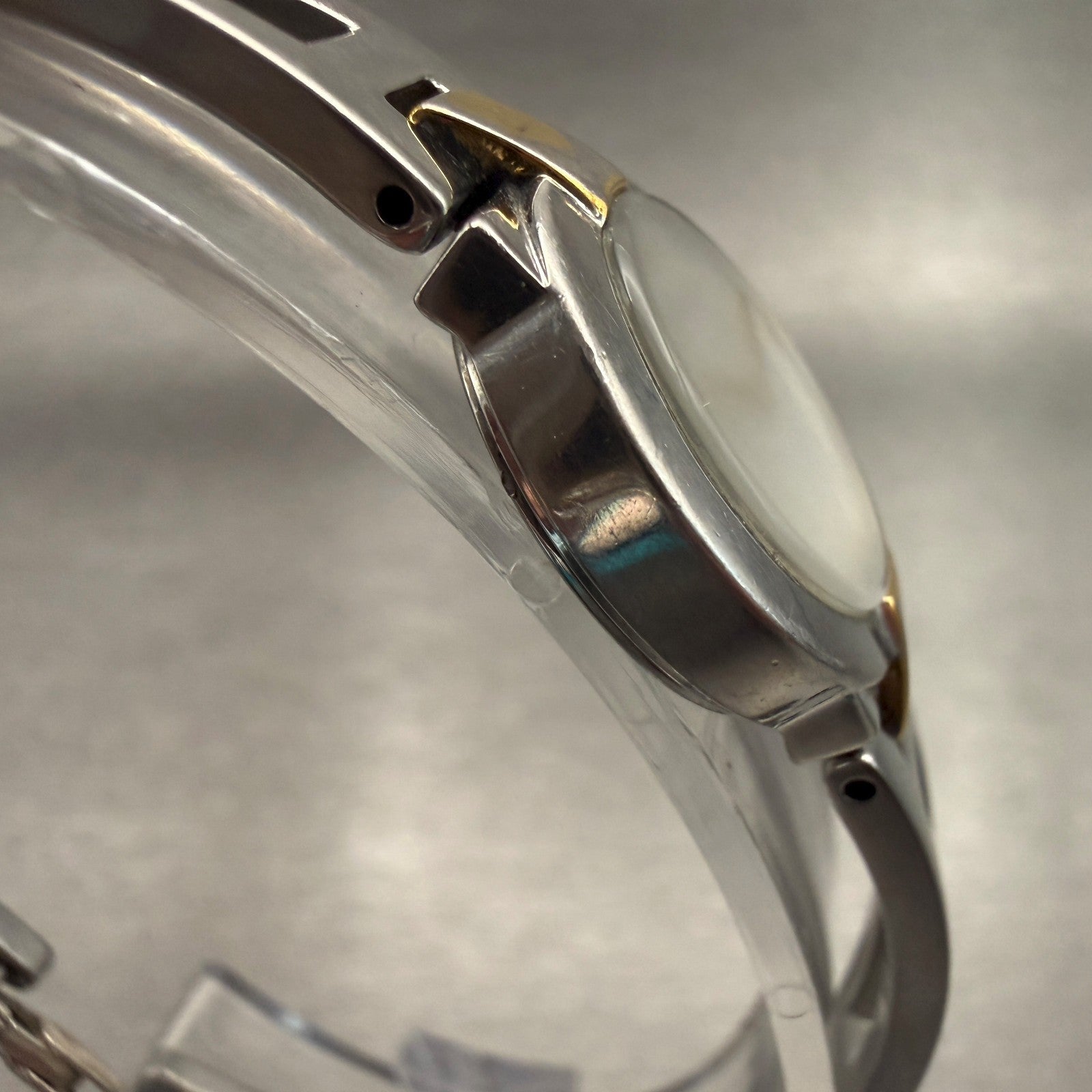 Seiko Watch Women 20mm Silver Dial Two Tone Round 1N00-0GM0 New Battery3