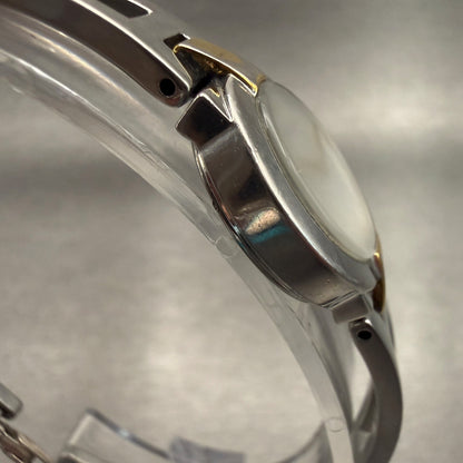 Seiko Watch Women 20mm Silver Dial Two Tone Round 1N00-0GM0 New Battery3