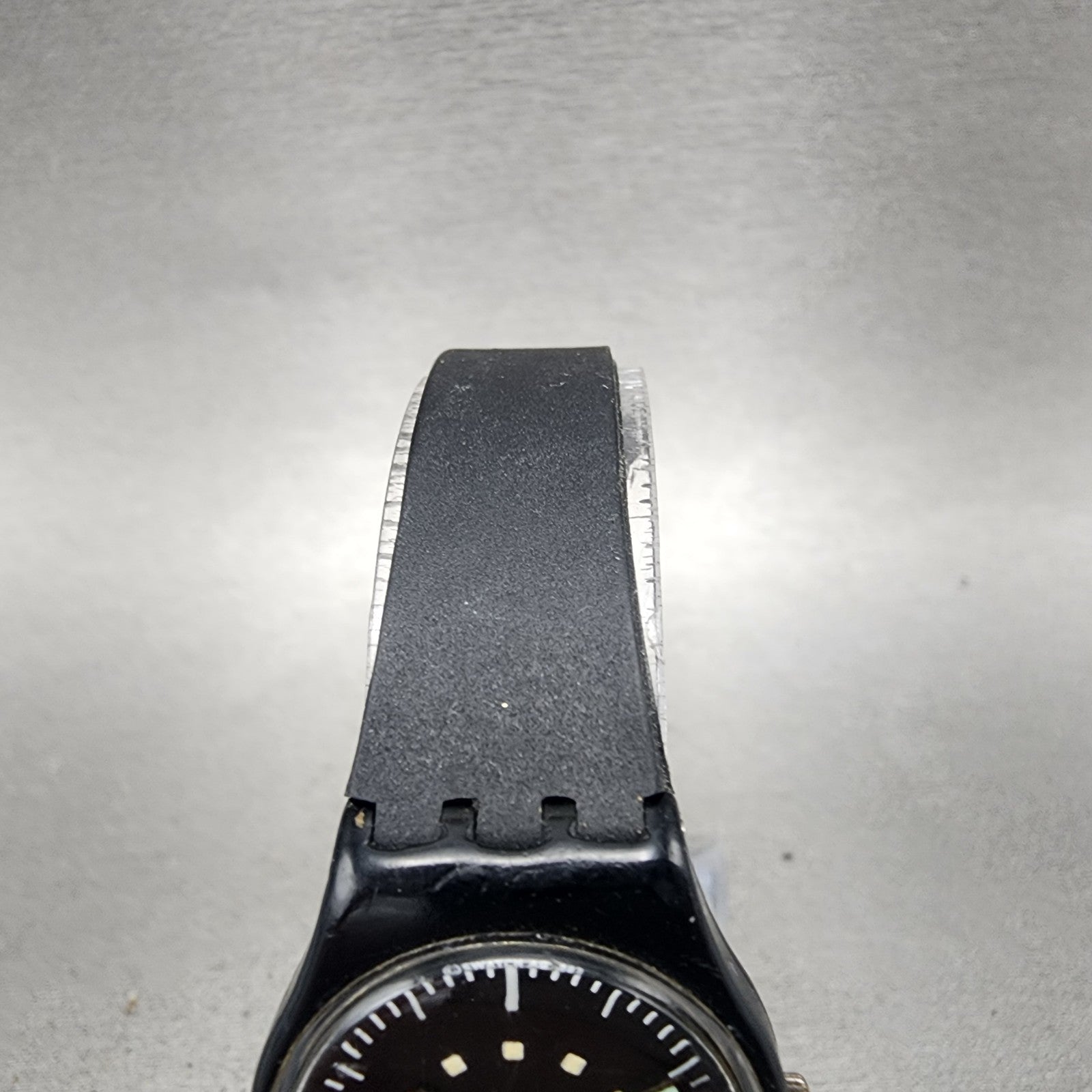 Swatch Money Penny Watch Women 24mm Black Dial Black Tone Round New Battery4