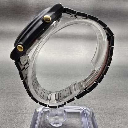 Seiko Sports 100 Chronograph Watch Men 39mm Black Dial Titanium 7A28-7069 NewBat6