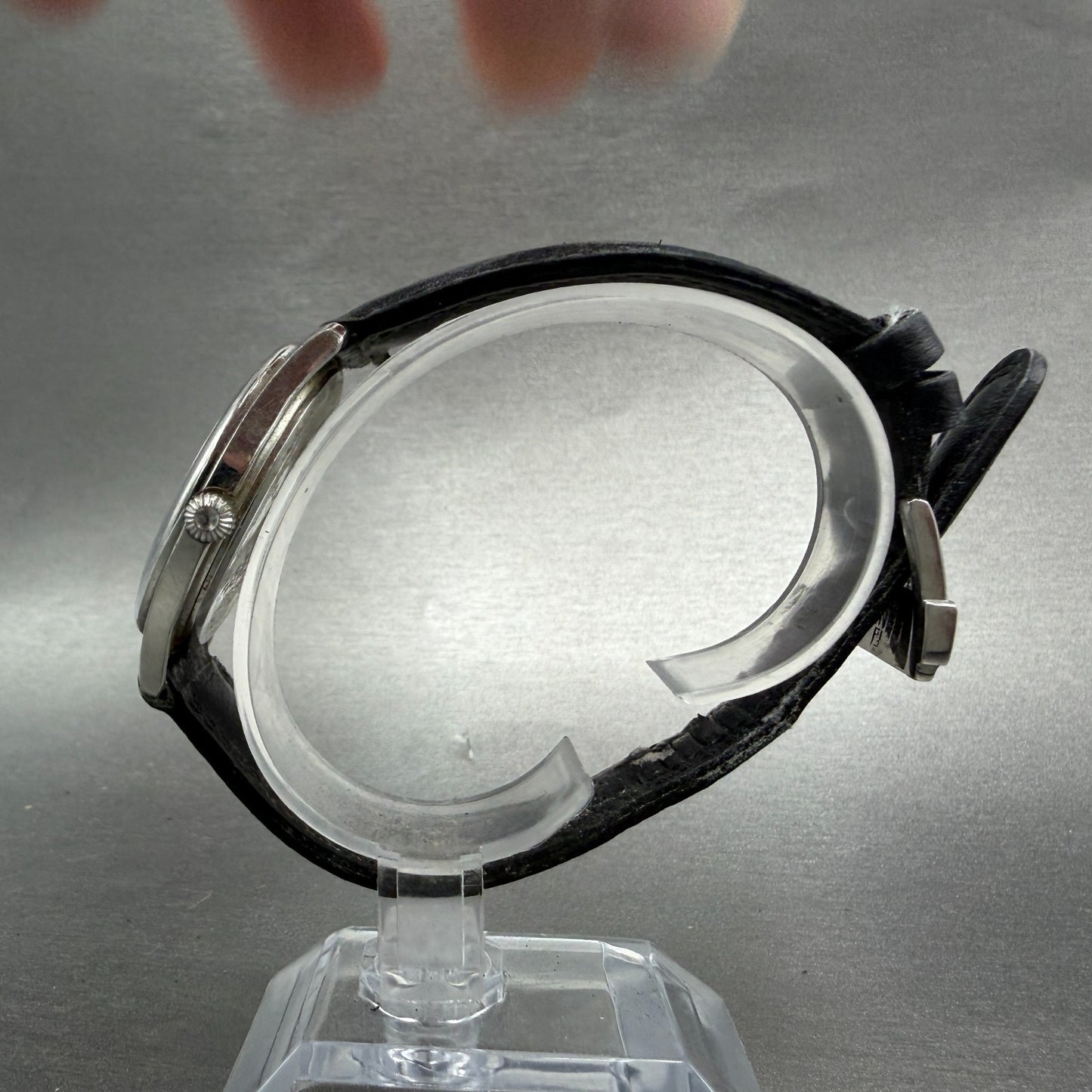 Fendi Orologi Watch Men 35mm Silver Dial Silver Tone Date Round 210G New Batt6