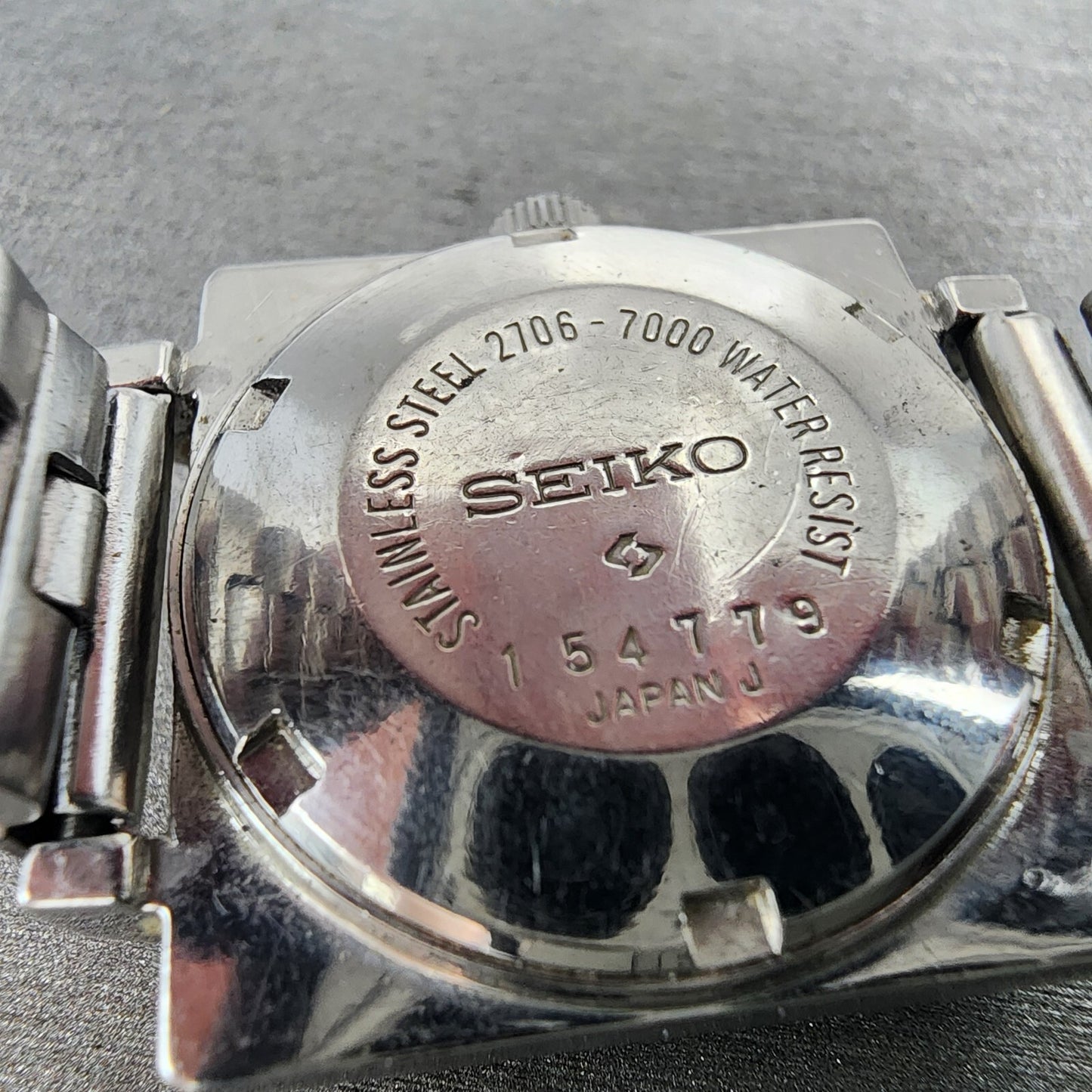 Seiko Automatic Watch Women 26mm Silver Dial Steel Daydate Rectangle Runs!!!!!!!9