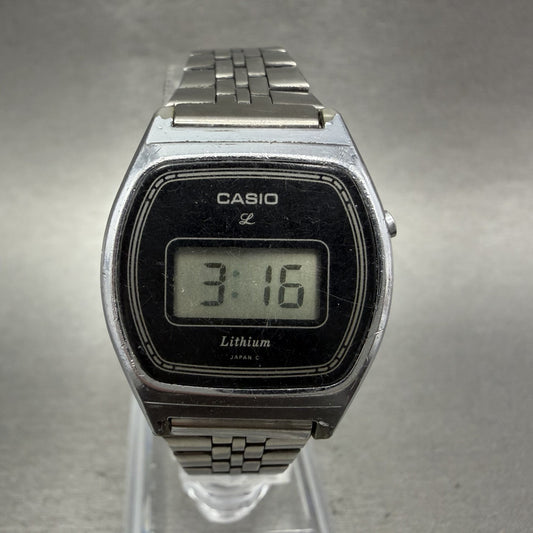 Casio LB320 Watch Women 25mm Digital Silver Tone Round New Battery Vintage0