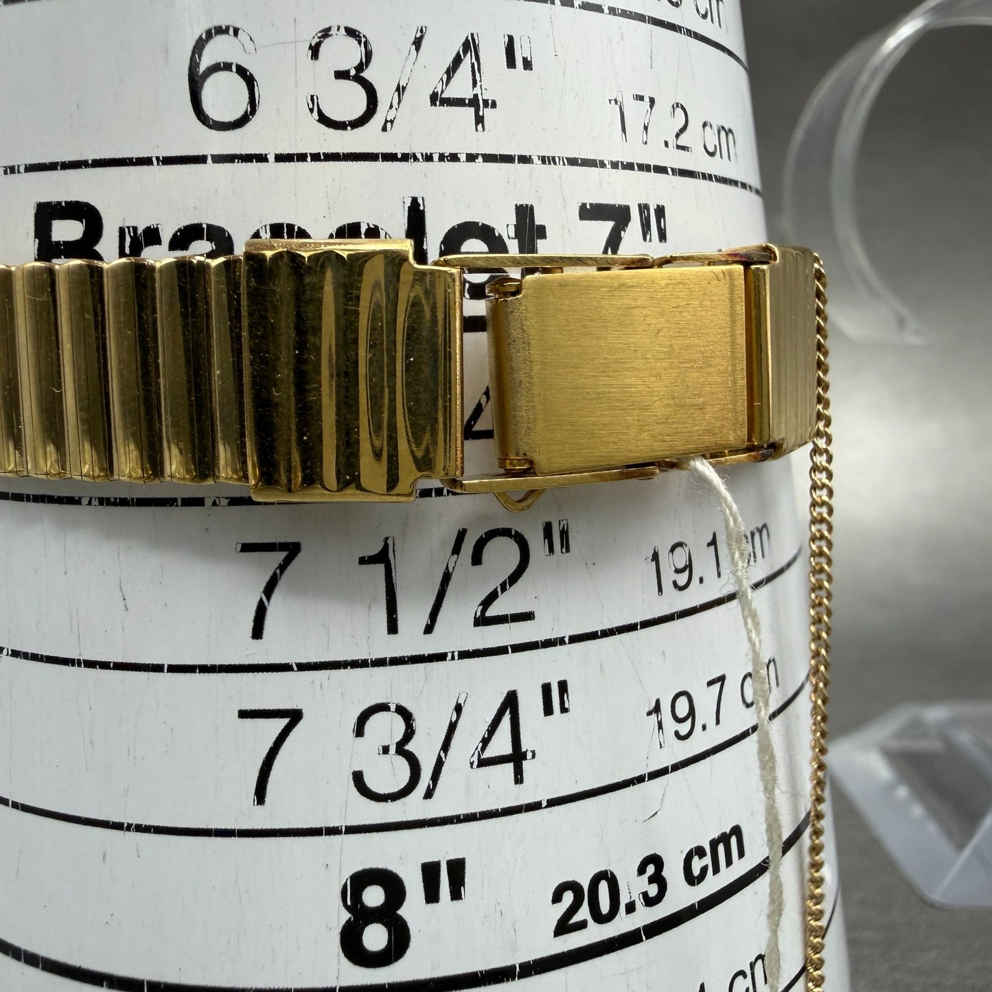 Seiko Watch Women 14mm Gold Dial Gold Tone Rectangle 1E20-5099 New Battery NOS10