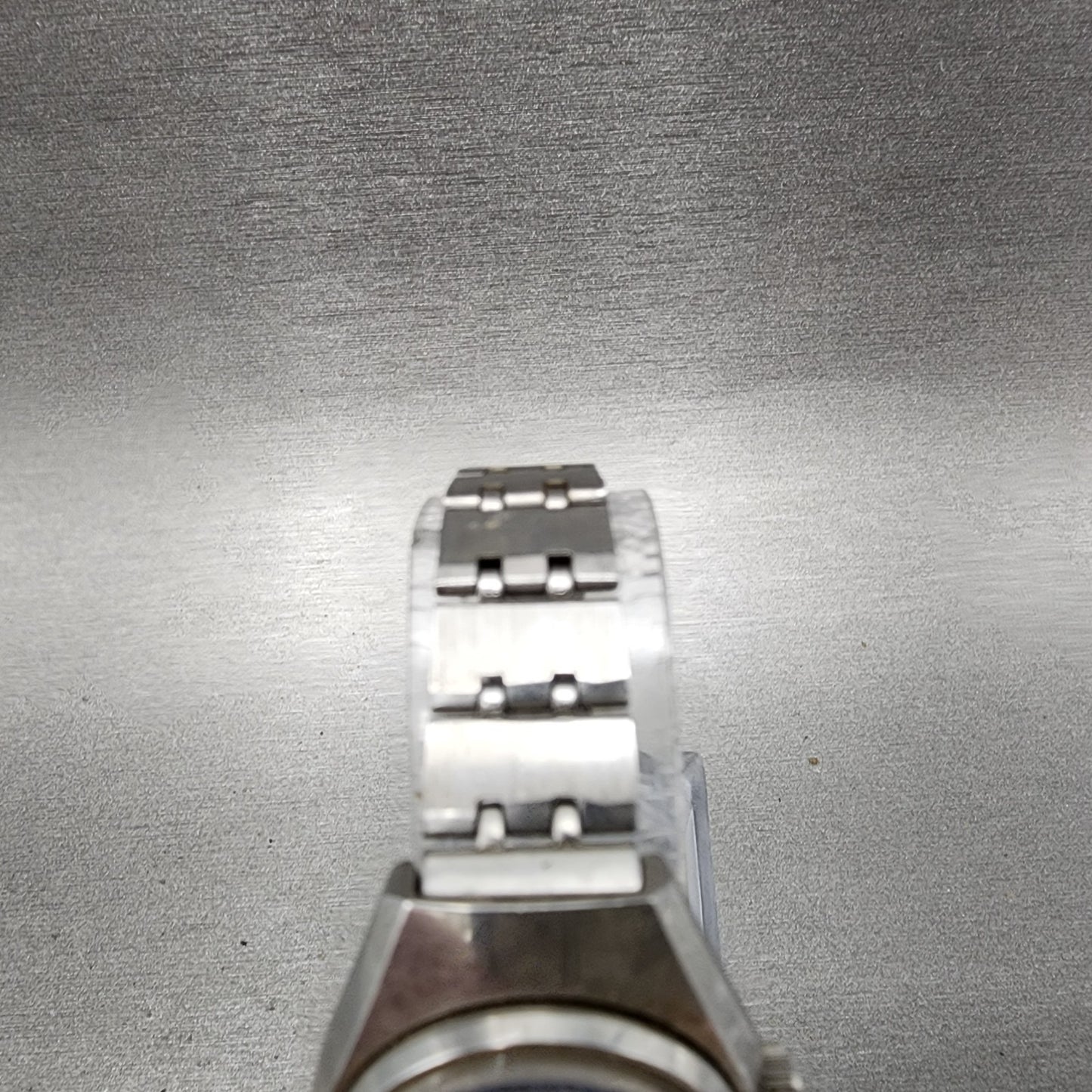 Seiko Automatic Watch Women 24mm Blue Dial Silver Tone Daydate 22060040 Runs4