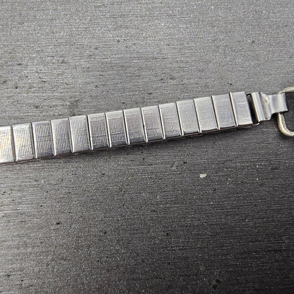 Navajo Sterling Silver Watch Band Tips 11mm Turquoise Coral Arrow Pattern Women4