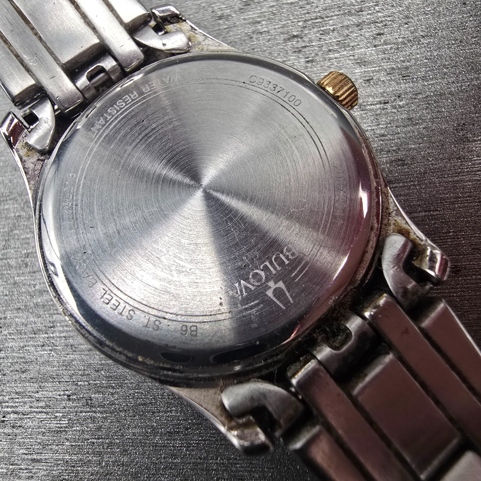 Bulova Watch Women 30mm Silver Dial Two Tone Round 98L218 New Battery10