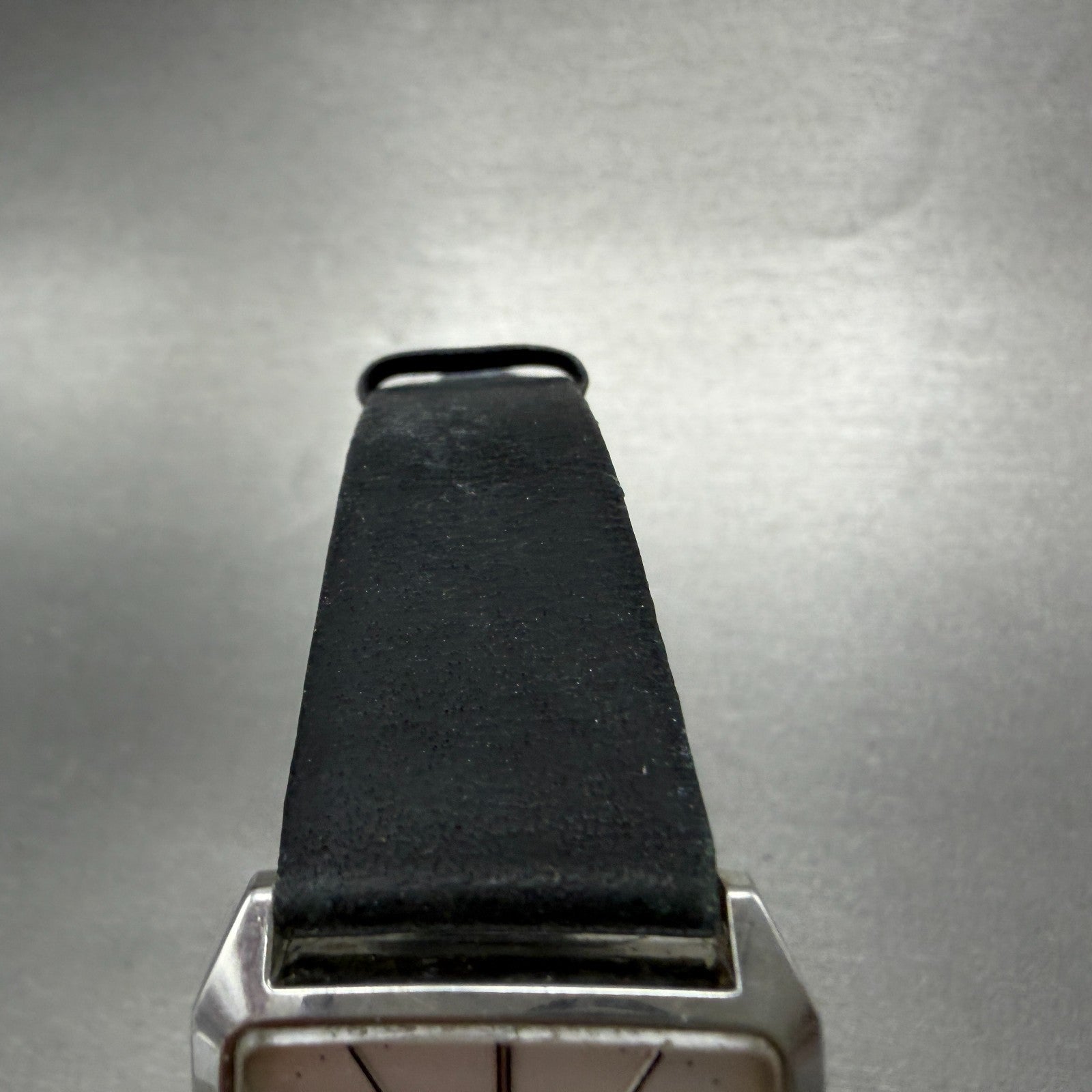 Seiko Tank Watch Men 27mm Silver Dial Silver Tone Rectangle 7431-5210 NewBattery4