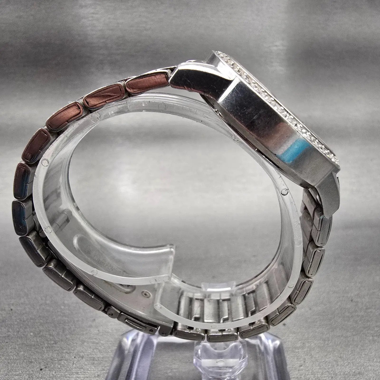 Citizen Watch Women 35mm MOP Dial Silver Tone Gemmed 6329-S081289 New Battery8