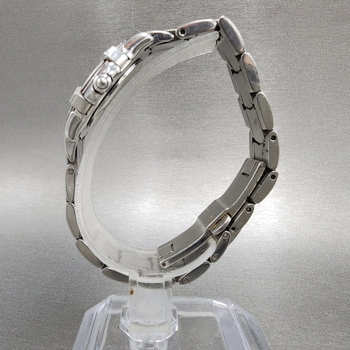 Fendi Orologi Watch Women 26mm White Dial Silver Tone Date Round 3500L PARTS7